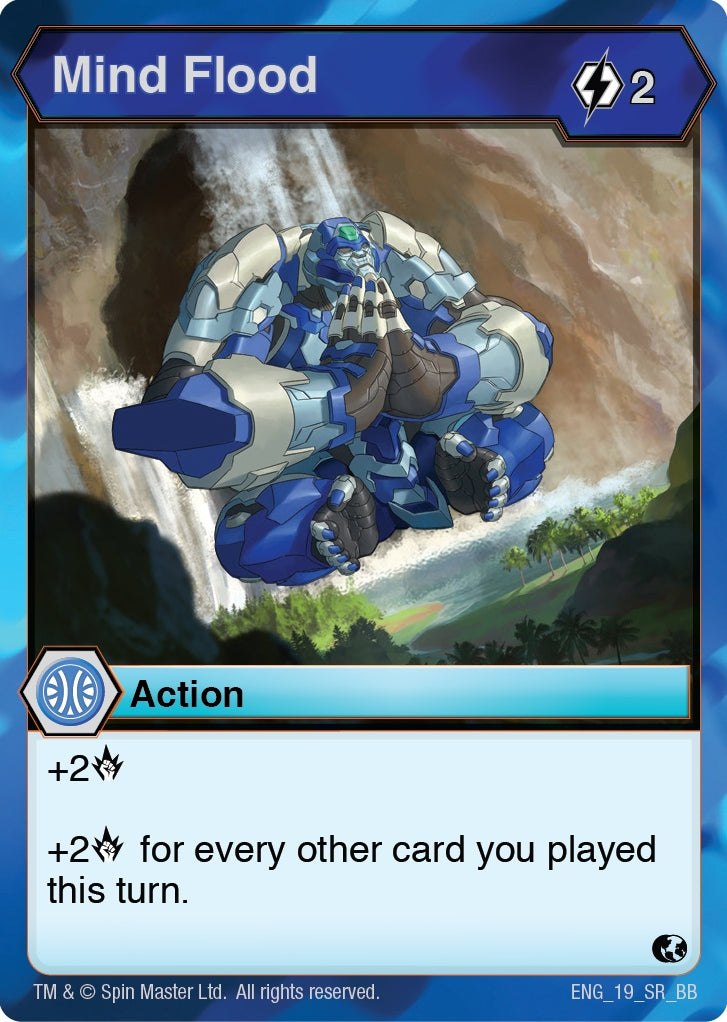 Image for Mind Flood (19) (Battle Brawlers) - Bakugan TCG