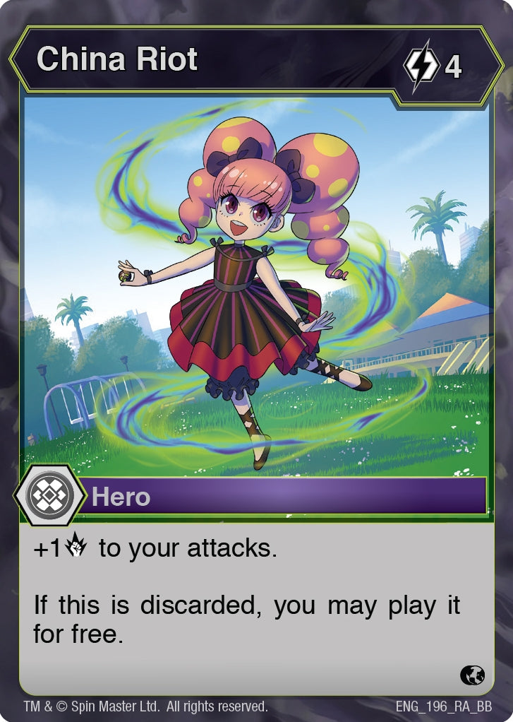 Image for China Riot (196) (Battle Brawlers) - Bakugan TCG