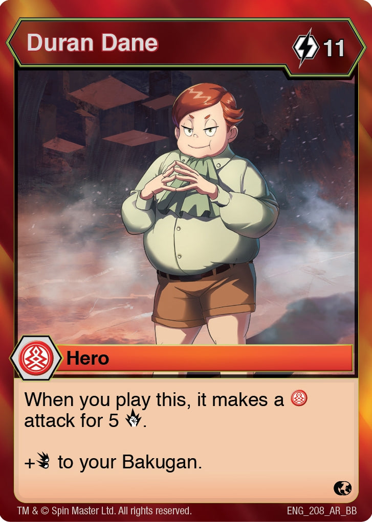 Image for Duran Dane (208) (Battle Brawlers) - Bakugan TCG