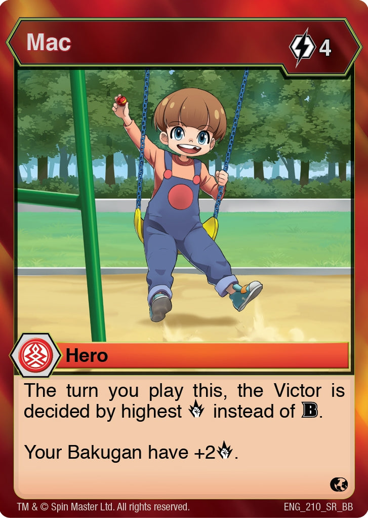Image for Mac (210) (Battle Brawlers) - Bakugan TCG
