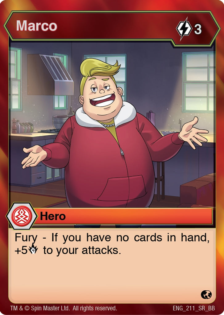 Image for Marco (211) (Battle Brawlers) - Bakugan TCG