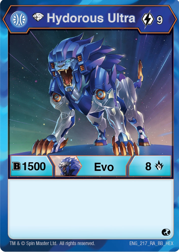 Image for Diamond Hydorous Ultra (217) (Battle Brawlers) - Bakugan TCG