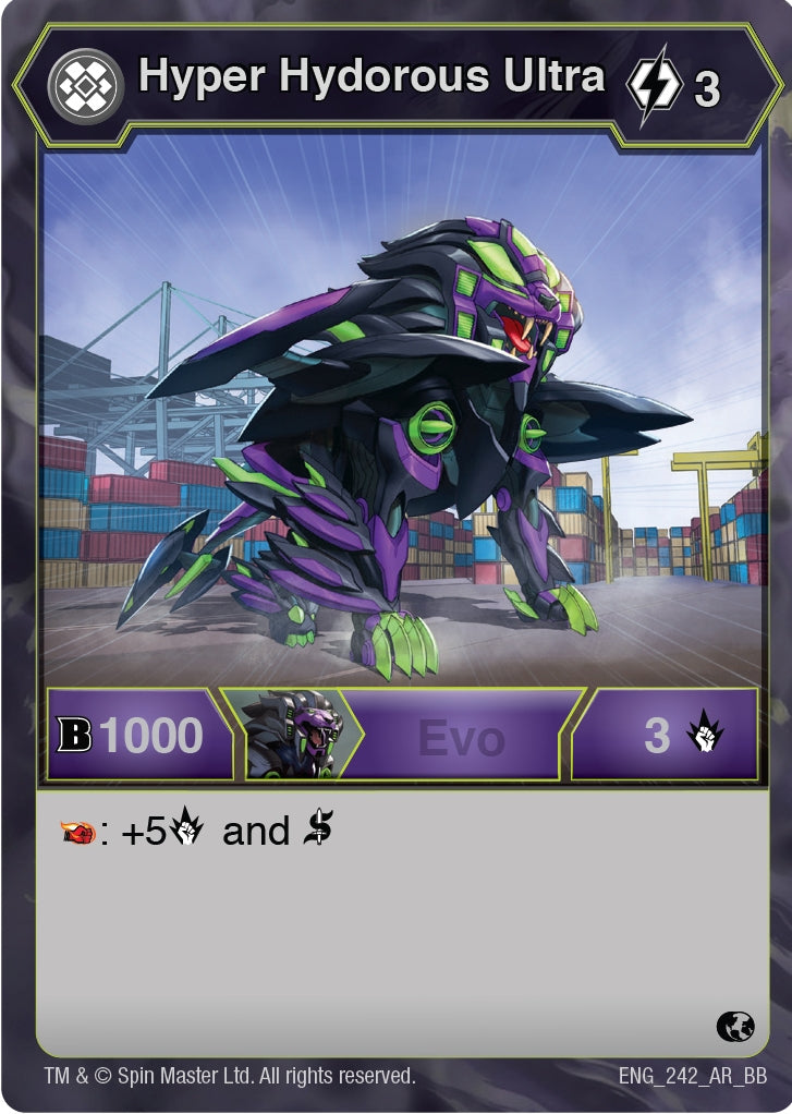 Image for Hyper Hydorous Ultra (242) (242) (Battle Brawlers) - Bakugan TCG