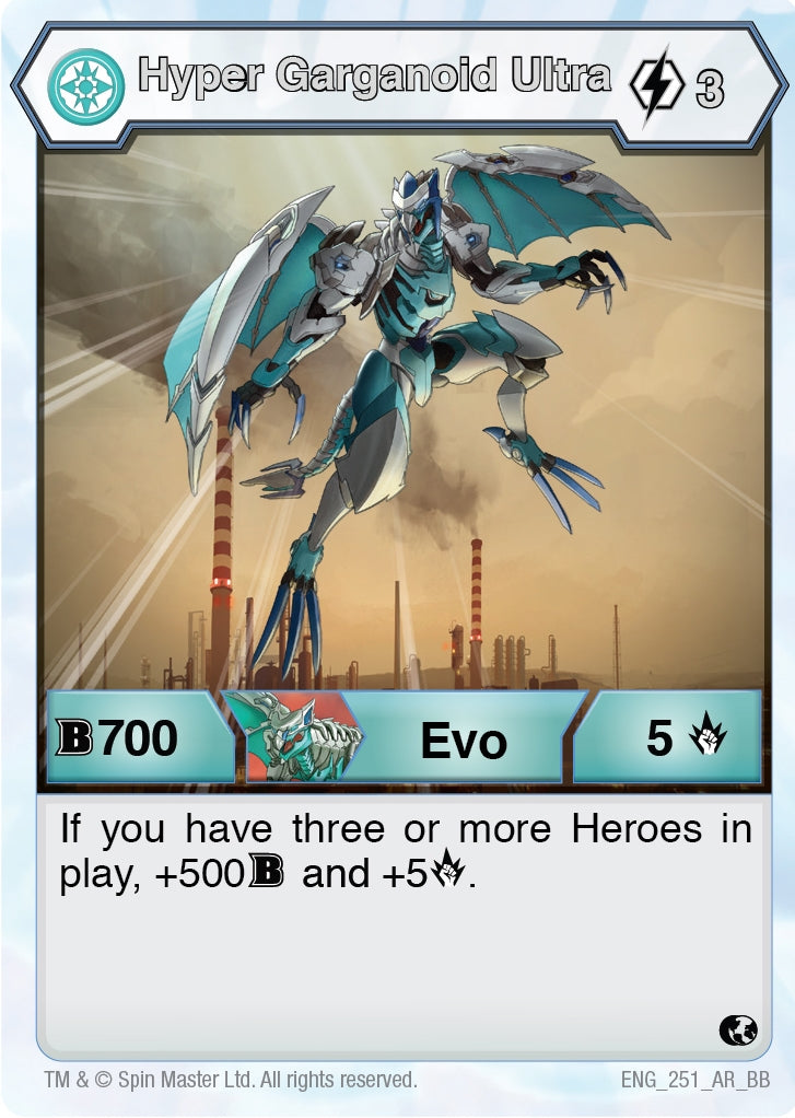 Image for Hyper Garganoid Ultra (251) (251) (Battle Brawlers) - Bakugan TCG
