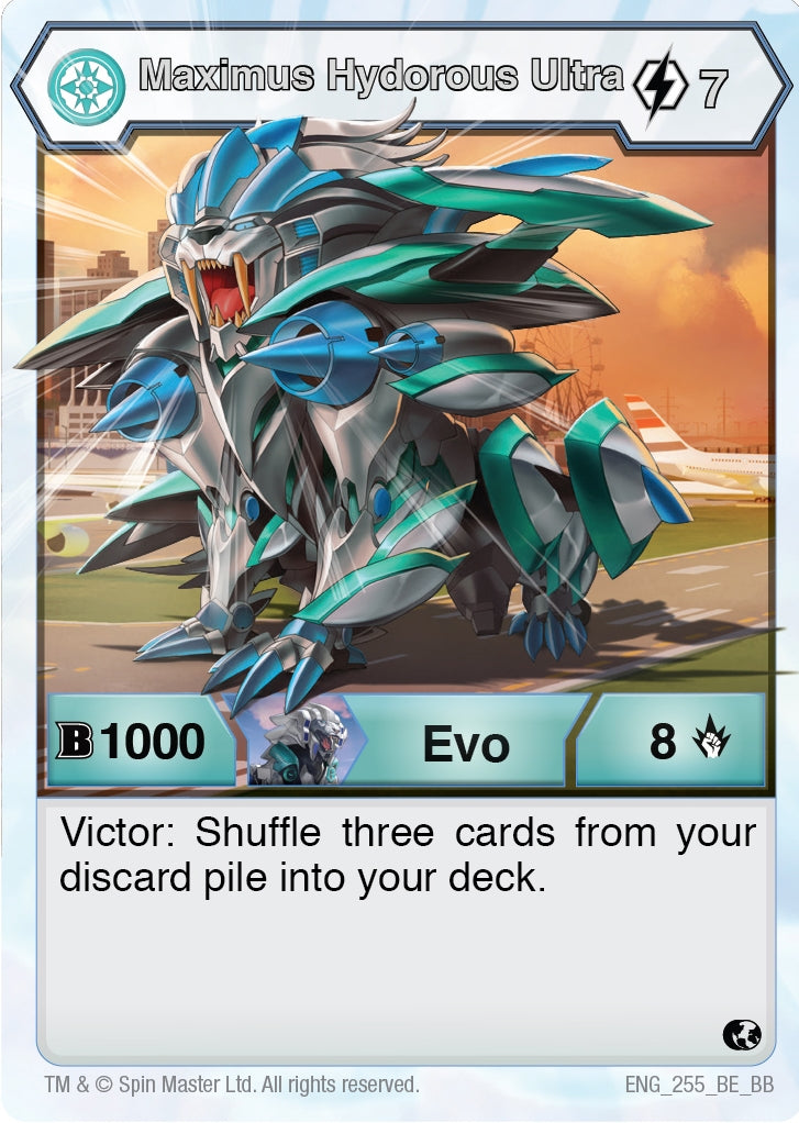 Image for Maximus Hydorous Ultra (255) (255) (Battle Brawlers) - Bakugan TCG