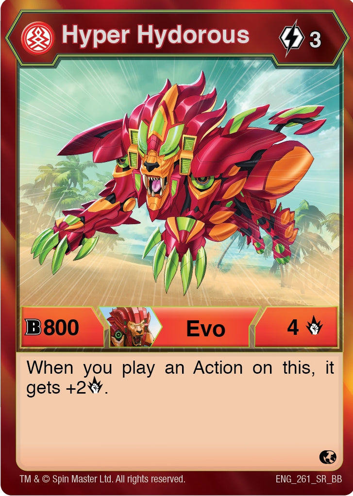 Image for Hyper Hydorous (261) (261) (Battle Brawlers) - Bakugan TCG