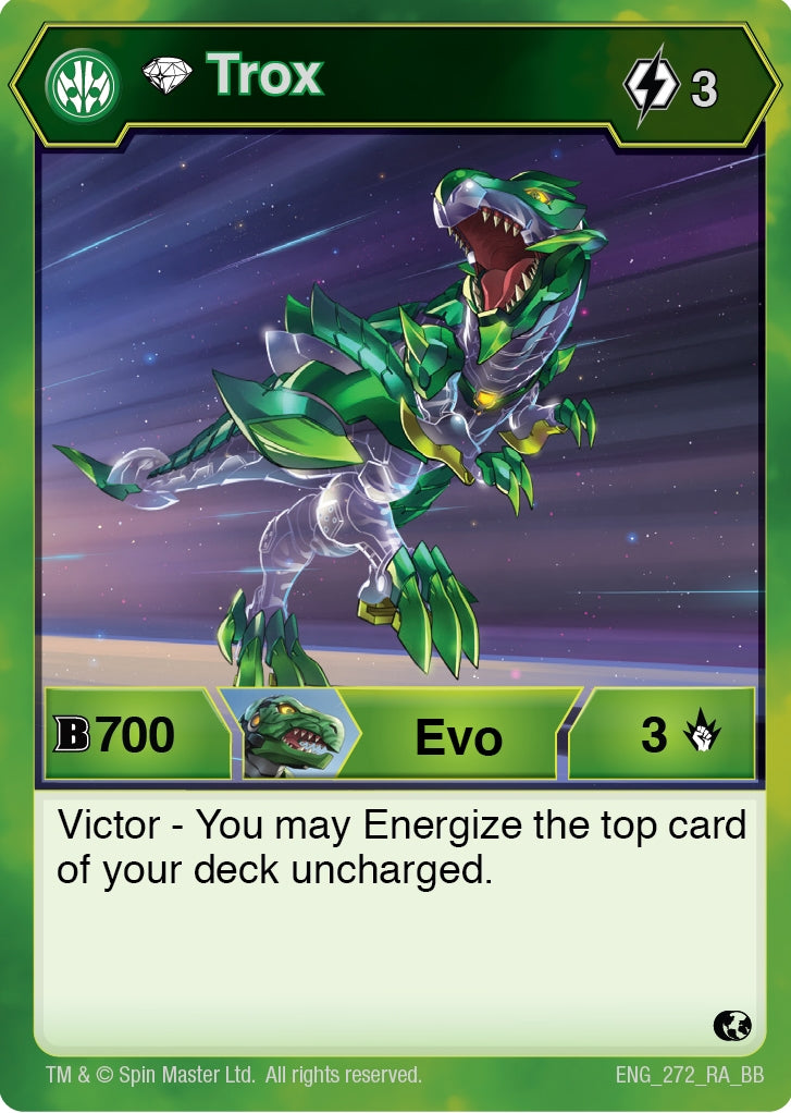 Image for Diamond Trox (272) (Battle Brawlers) - Bakugan TCG