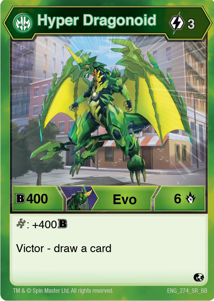 Image for Hyper Dragonoid (274) (274) (Battle Brawlers) - Bakugan TCG