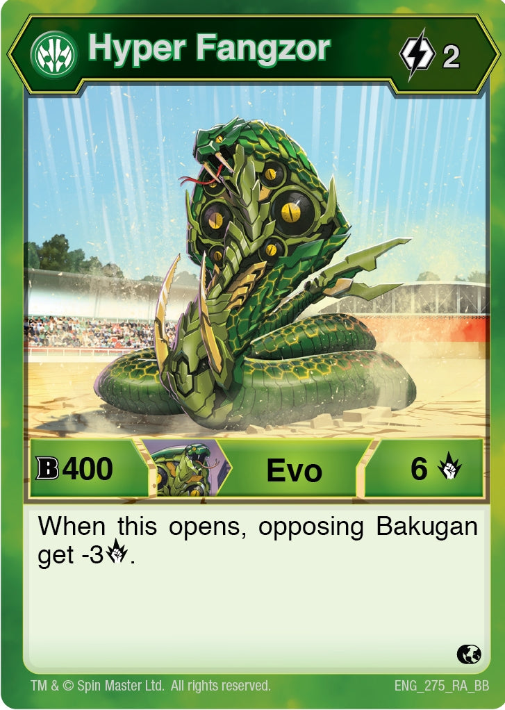 Image for Hyper Fangzor (275) (275) (Battle Brawlers) - Bakugan TCG