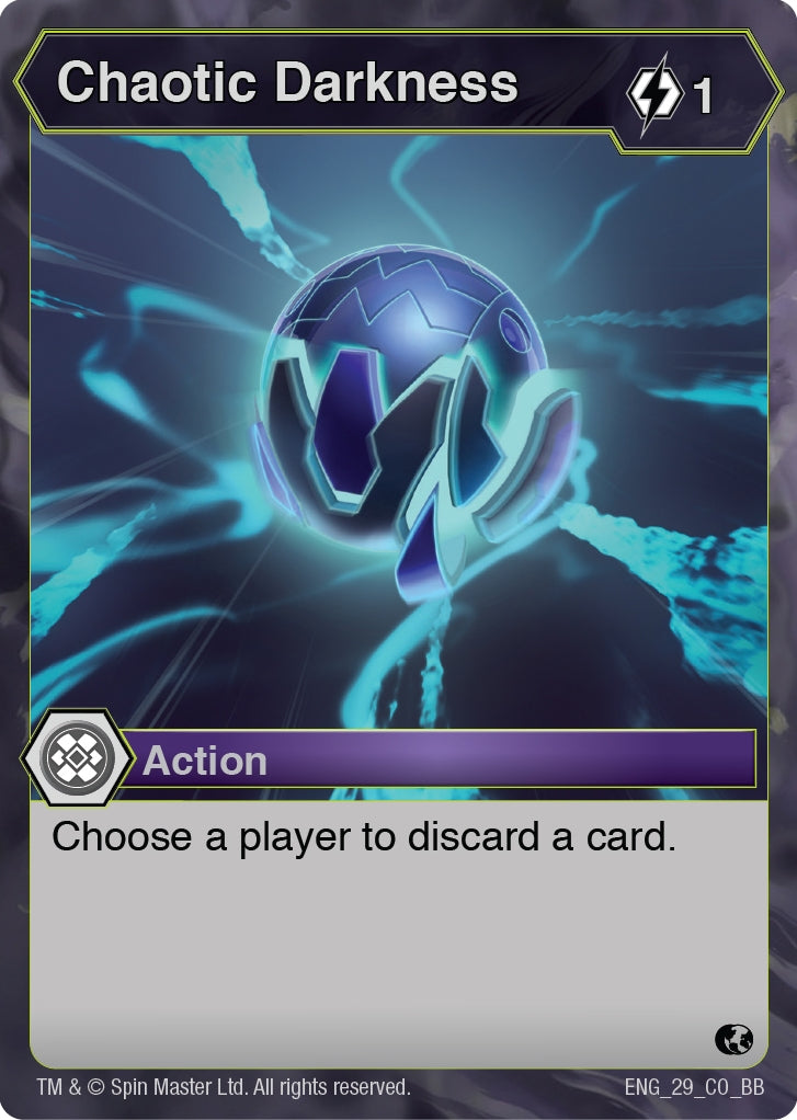Image for Chaotic Darkness (29) (Battle Brawlers) - Bakugan TCG