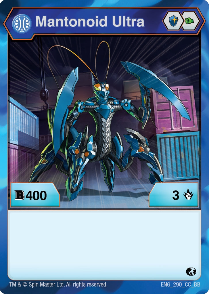 Image for Mantonoid Ultra (290) (Battle Brawlers) - Bakugan TCG