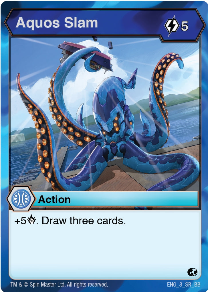 Image for Aquos Slam (3) (Battle Brawlers) - Bakugan TCG