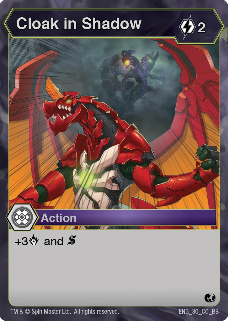 Image for Cloak in Shadow (30) (Battle Brawlers) - Bakugan TCG