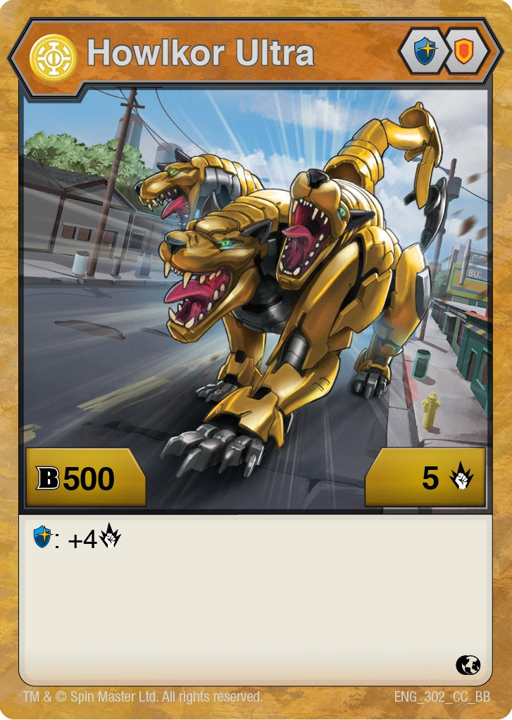 Image for Howlkor Ultra (302) (Battle Brawlers) - Bakugan TCG