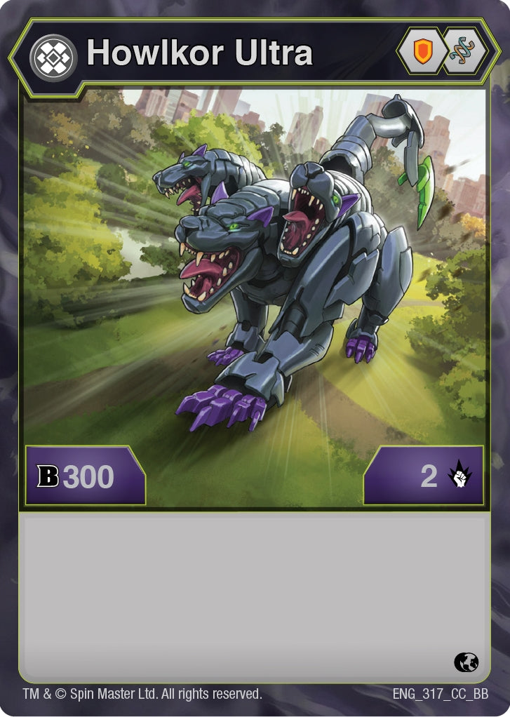 Image for Howlkor Ultra (317) (317) (Battle Brawlers) - Bakugan TCG