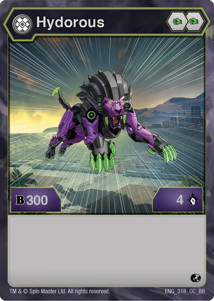 Image for Hydorous (318) (318) (Battle Brawlers) - Bakugan TCG
