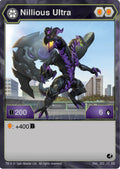Image for Nillious Ultra (322) (Battle Brawlers) - Bakugan TCG