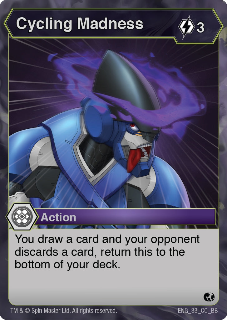 Image for Cycling Madness (33) (Battle Brawlers) - Bakugan TCG