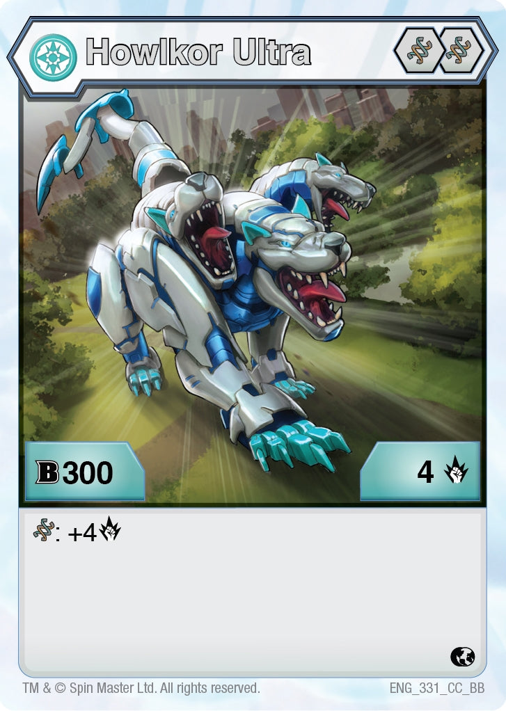 Image for Howlkor Ultra (331) (331) (Battle Brawlers) - Bakugan TCG