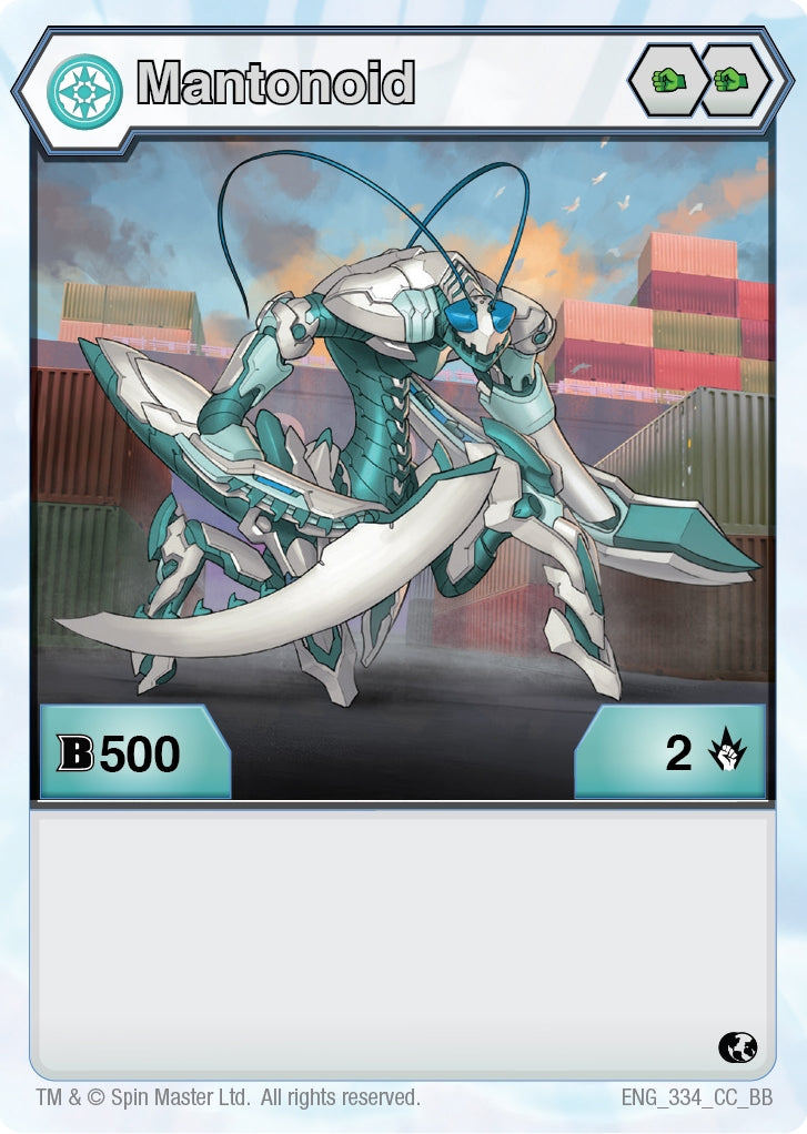 Image for Mantonoid (334) (334) (Battle Brawlers) - Bakugan TCG