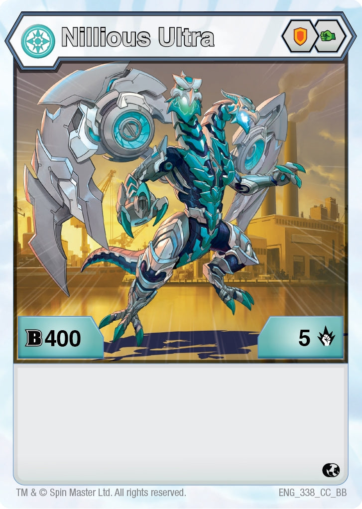 Image for Nillious Ultra (338) (338) (Battle Brawlers) - Bakugan TCG