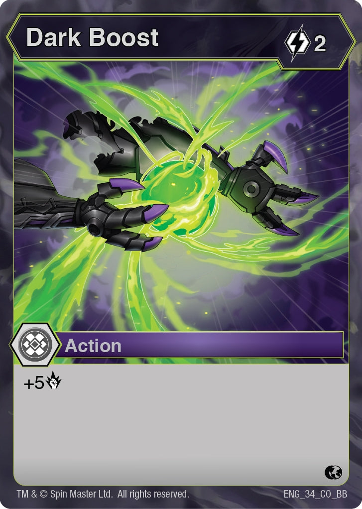 Image for Dark Boost (34) (Battle Brawlers) - Bakugan TCG
