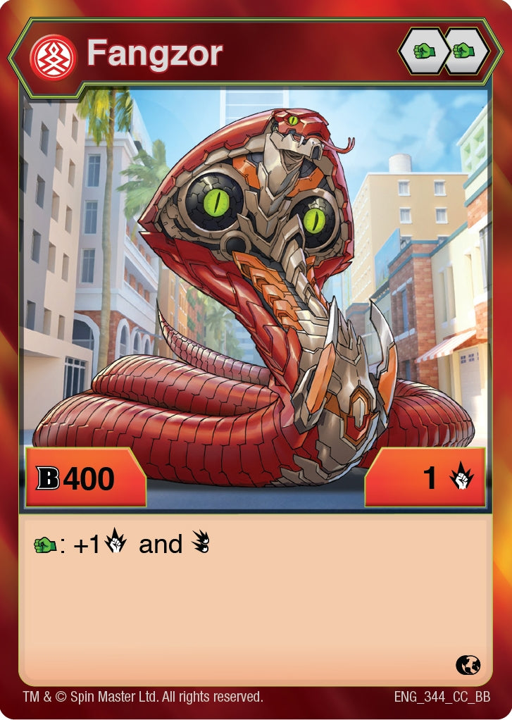 Image for Fangzor (344) (344) (Battle Brawlers) - Bakugan TCG