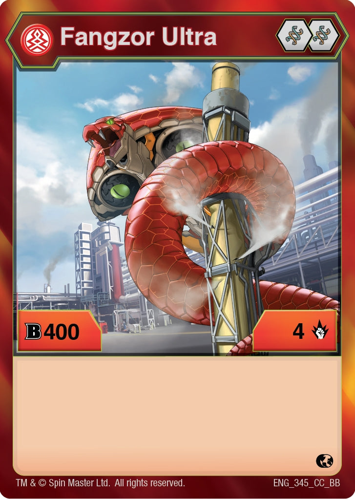 Image for Fangzor Ultra (345) (345) (Battle Brawlers) - Bakugan TCG