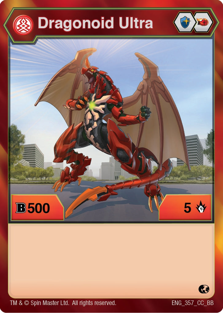 Image for Dragonoid Ultra (357) (Battle Brawlers) - Bakugan TCG
