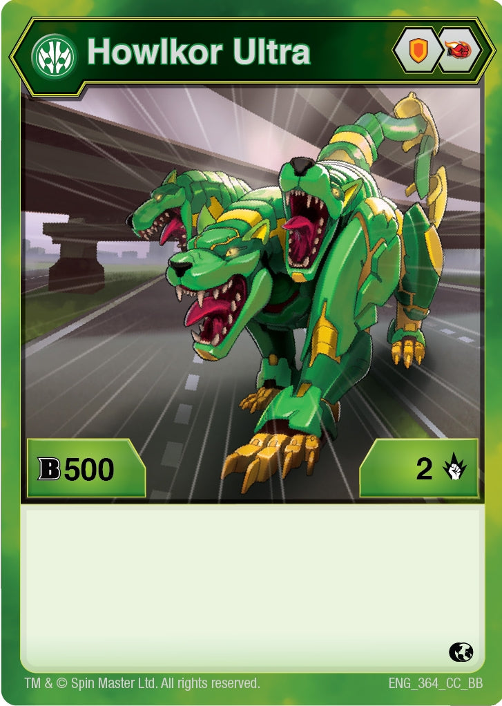 Image for Howlkor Ultra (364) (364) (Battle Brawlers) - Bakugan TCG