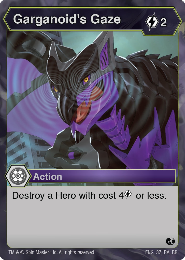 Image for Garganoid's Gaze (37) (Battle Brawlers) - Bakugan TCG