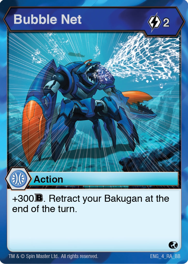 Image for Bubble Net (4) (Battle Brawlers) - Bakugan TCG