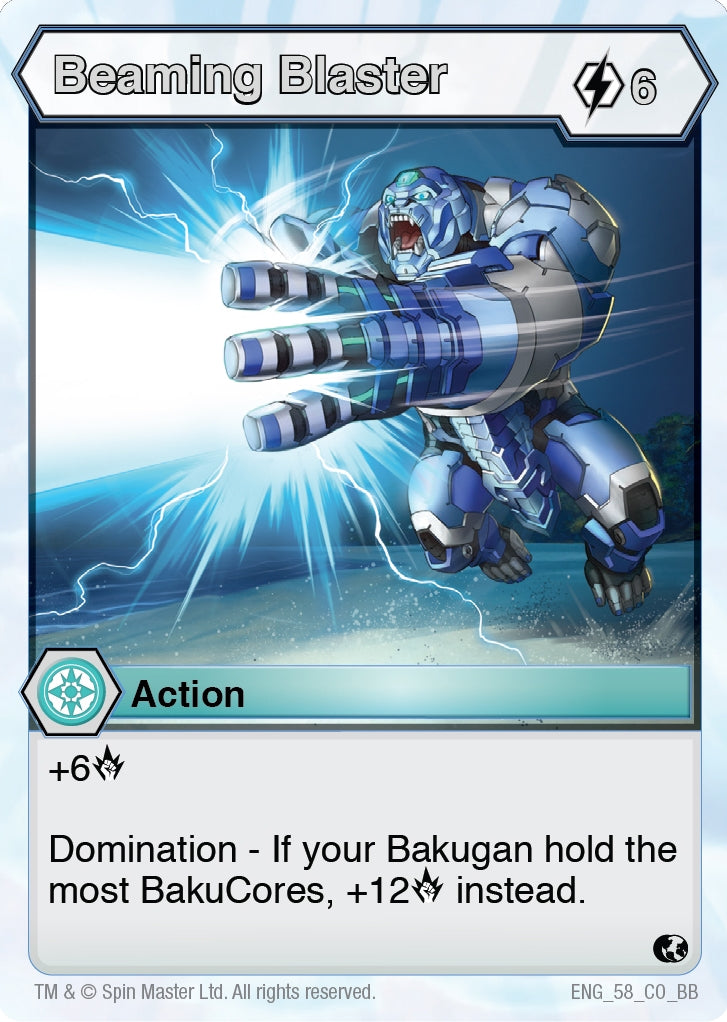 Image for Beaming Blaster (58) (Battle Brawlers) - Bakugan TCG