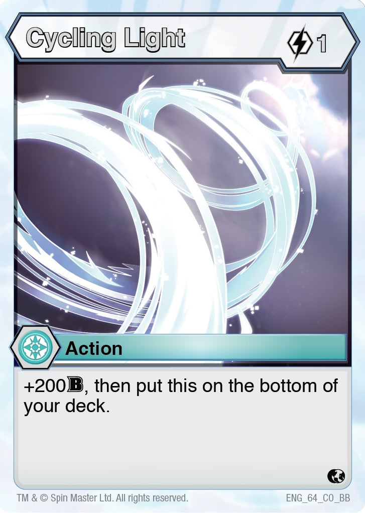 Image for Cycling Light (64) (Battle Brawlers) - Bakugan TCG