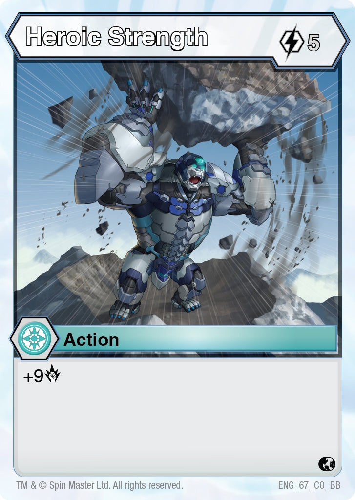 Image for Heroic Strength (67) (Battle Brawlers) - Bakugan TCG