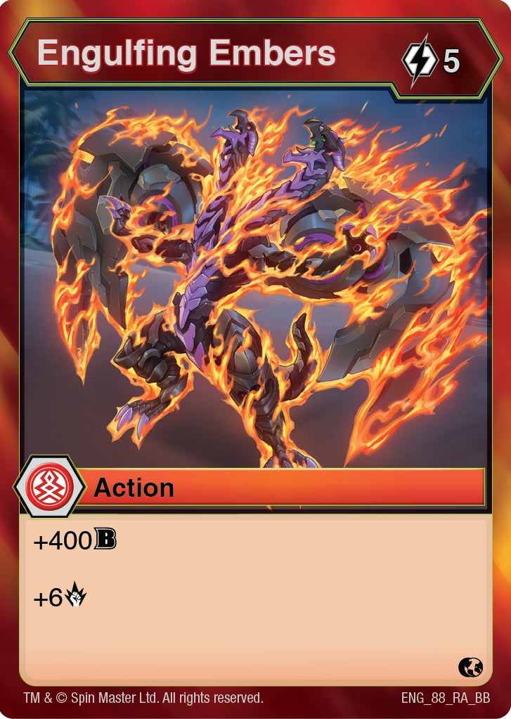 Image for Engulfing Embers (88) (Battle Brawlers) - Bakugan TCG