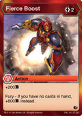 Image for Fierce Boost (89) (Battle Brawlers) - Bakugan TCG