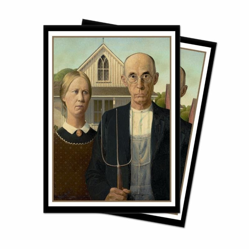 Image for American Gothic Standard Deck Protector Fine Art sleeves (65-Pack) - Card Sleeves