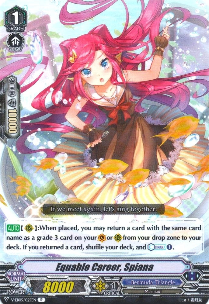 Equable Career, Spiana (V-EB05/025EN) (V-EB05: Primary Melody)