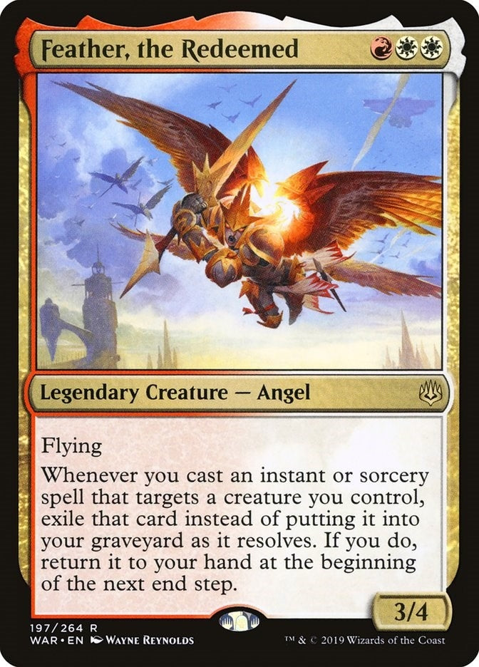 Image for Feather, the Redeemed (197) (War of the Spark) - Magic: The Gathering