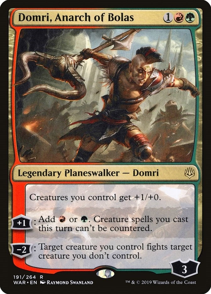 Image for Domri, Anarch of Bolas (191) (War of the Spark) - Magic: The Gathering