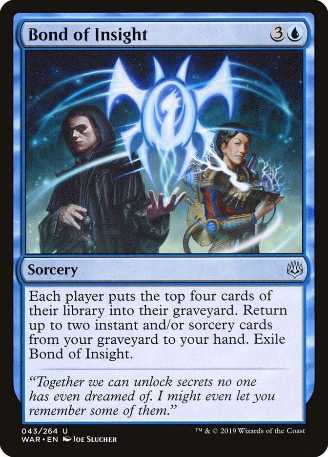 Image for Bond of Insight (43) (War of the Spark) - Magic: The Gathering