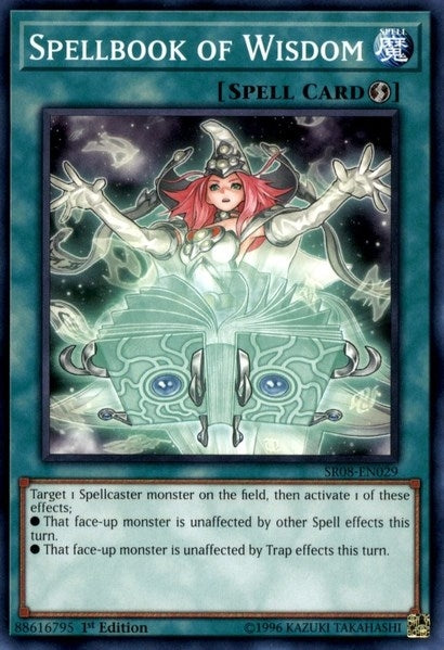 Image for Spellbook of Wisdom (SR08-EN029) (SR08) - YuGiOh