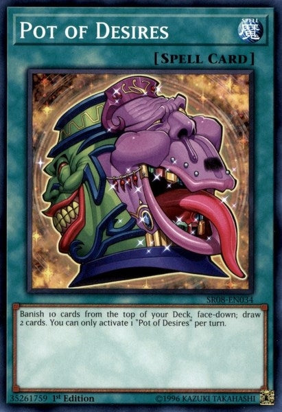 Image for Pot of Desires (SR08-EN034) (SR08) - YuGiOh
