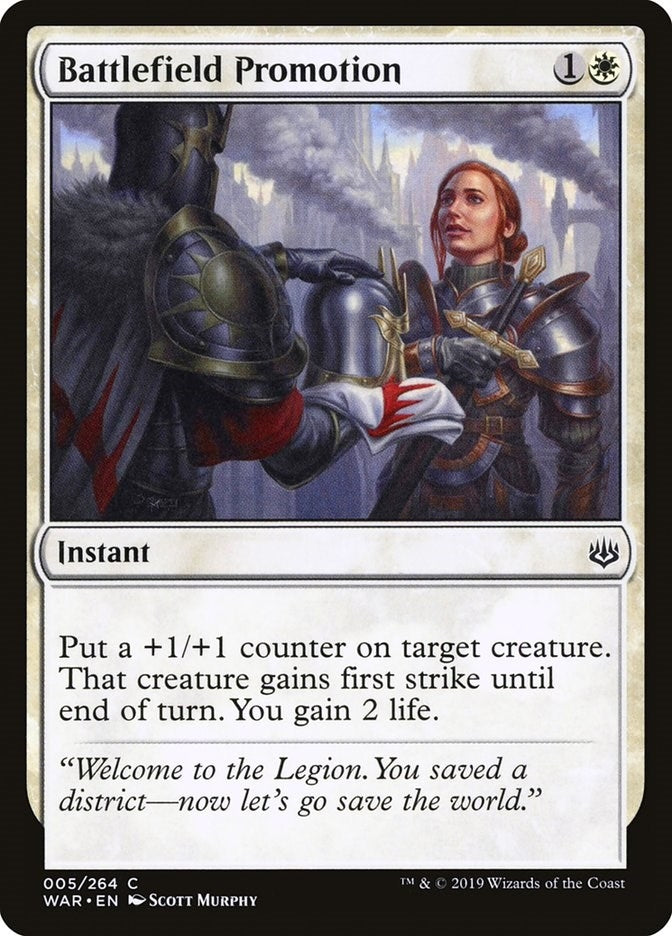 Image for Battlefield Promotion (5) (War of the Spark) - Magic: The Gathering