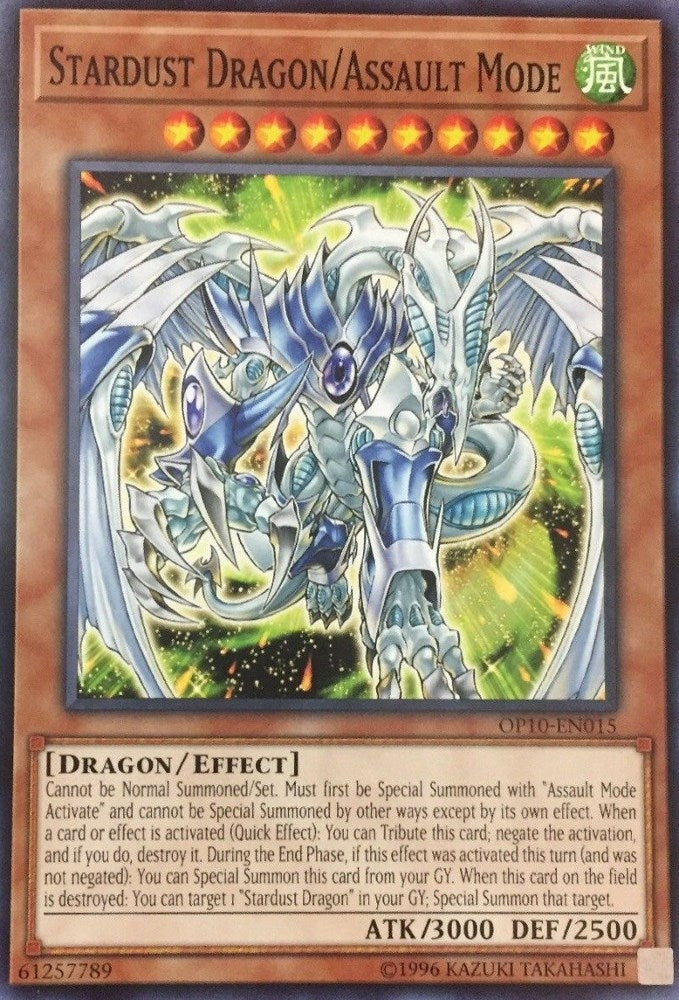 Image for Stardust Dragon/Assault Mode (OP10-EN015) (OP10) - YuGiOh