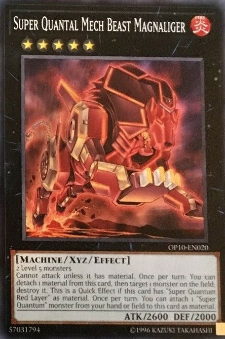 Image for Super Quantal Mech Beast Magnaliger (OP10-EN020) (OP10) - YuGiOh