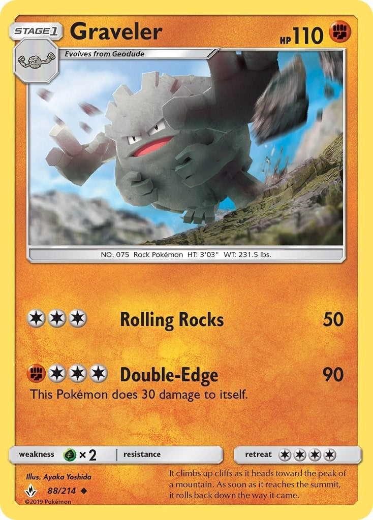 Image for Graveler (88/214) (SM10) - Pokemon
