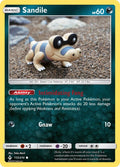 Image for Sandile (113) (113/214) (SM10) - Pokemon