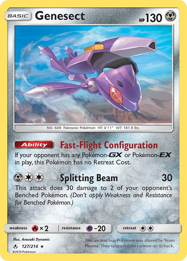 Image for Genesect (127/214) (SM10) - Pokemon